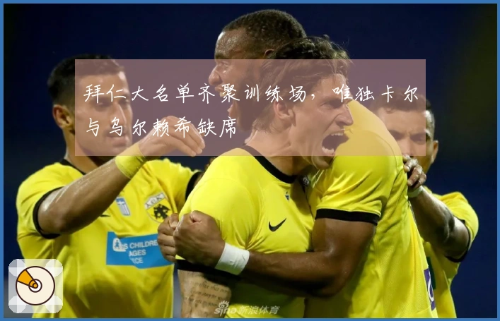 拜仁大名单齐聚训练场，唯独卡尔与乌尔赖希缺席